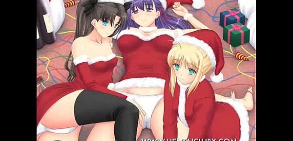  sexy galeria ecchi Anime christmas girls ecchi